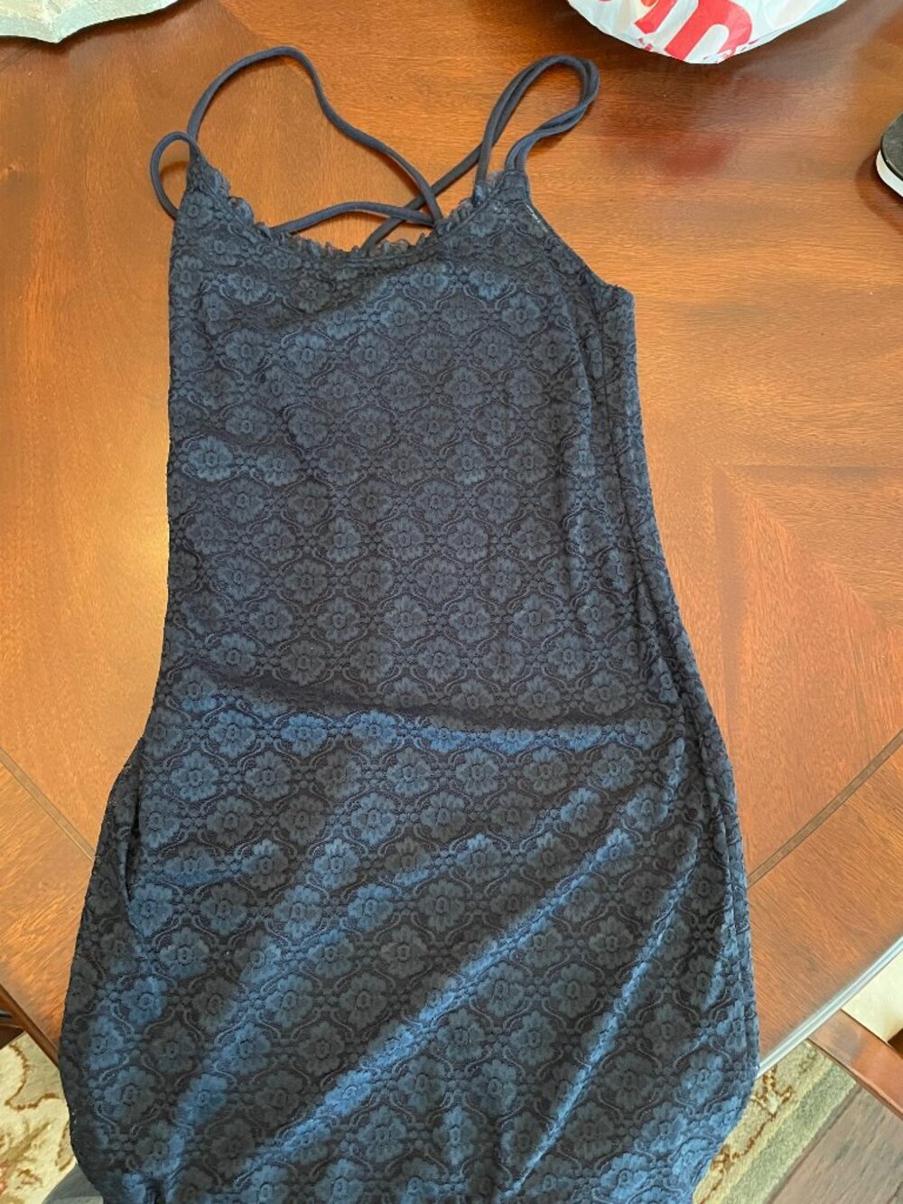 hollister strappy dress